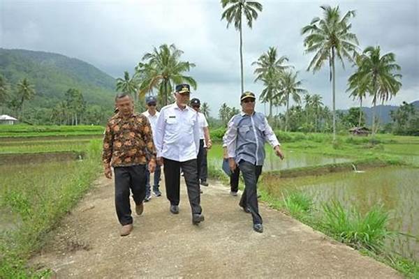 Gubernur Aceh Tinjau Proyek Jalan Baru Ke Kek Arun Lhokseumawe