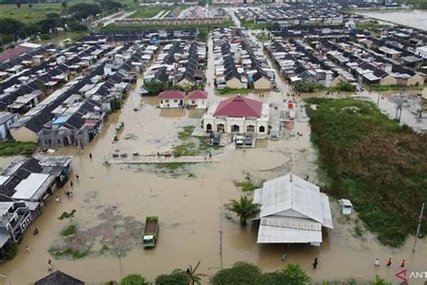 Waspada! Banjir Rendam 7 Kecamatan Di Kabupaten Bekasi, 3.548 Warga Terdampak!